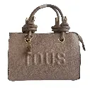 Bolso bandolera - Inspiración Tous Tipo Llavero - Color Cacao.webp