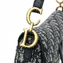 Bolso Saddle Bordado Oblique (Inspiración Dior) Azul 01.webp