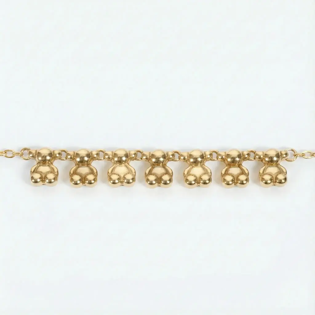 Colgante con Dijes de Oso Buuble Inpiración Tous-10.webp