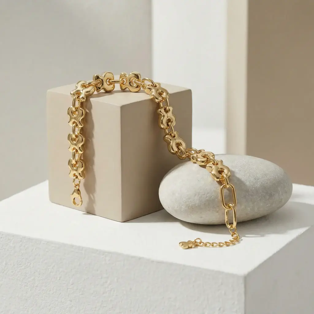 Pulsera de eslabones con diseño Osos Inspiración Tous-05.webp