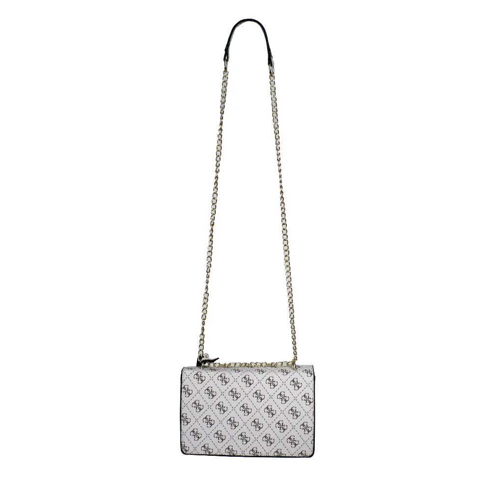 Bolso Fashion estampado blanco de hombro (Inspiración Guess) 02.webp