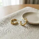 Pendientes bold Bear de aro Inspiración Tous-04.webp