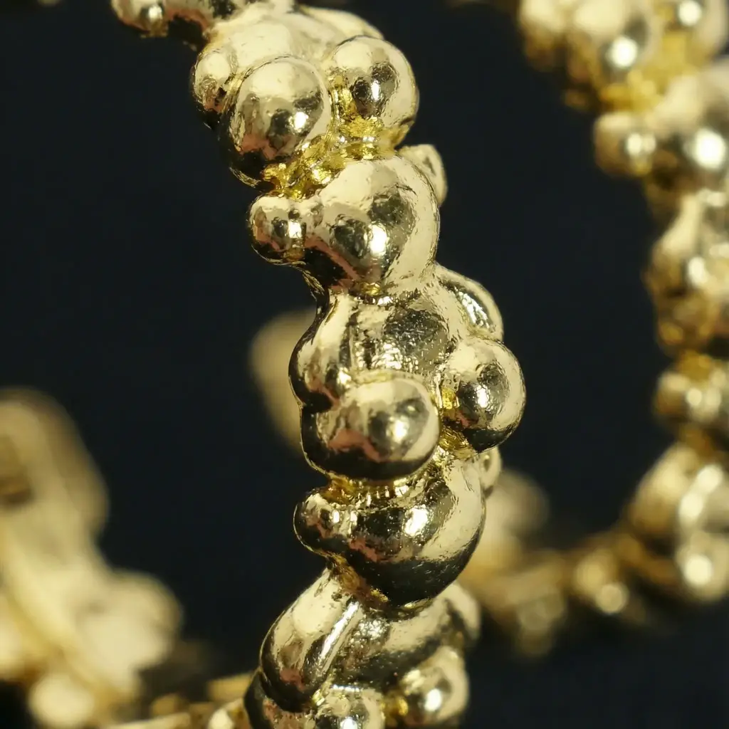 Pendientes bold Bear de aro Inspiración Tous-06.webp