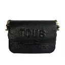 Bolso Tous bandolera - Inspiración Tous - Tipo Media Solapa - Color Negro.webp