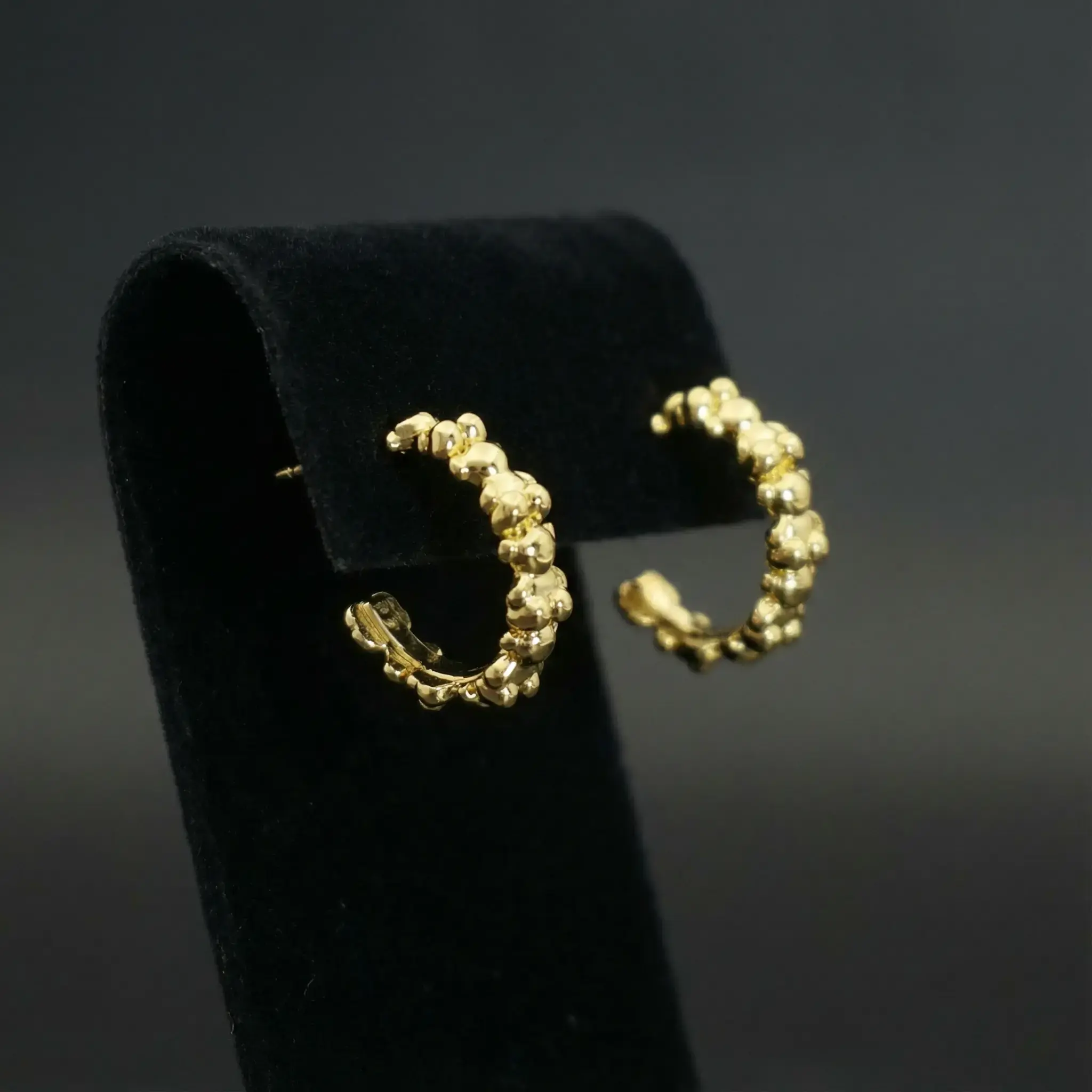 Pendientes bold Bear de aro Inspiración Tous-03.webp