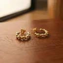 Pendientes bold Bear de aro Inspiración Tous-10.webp