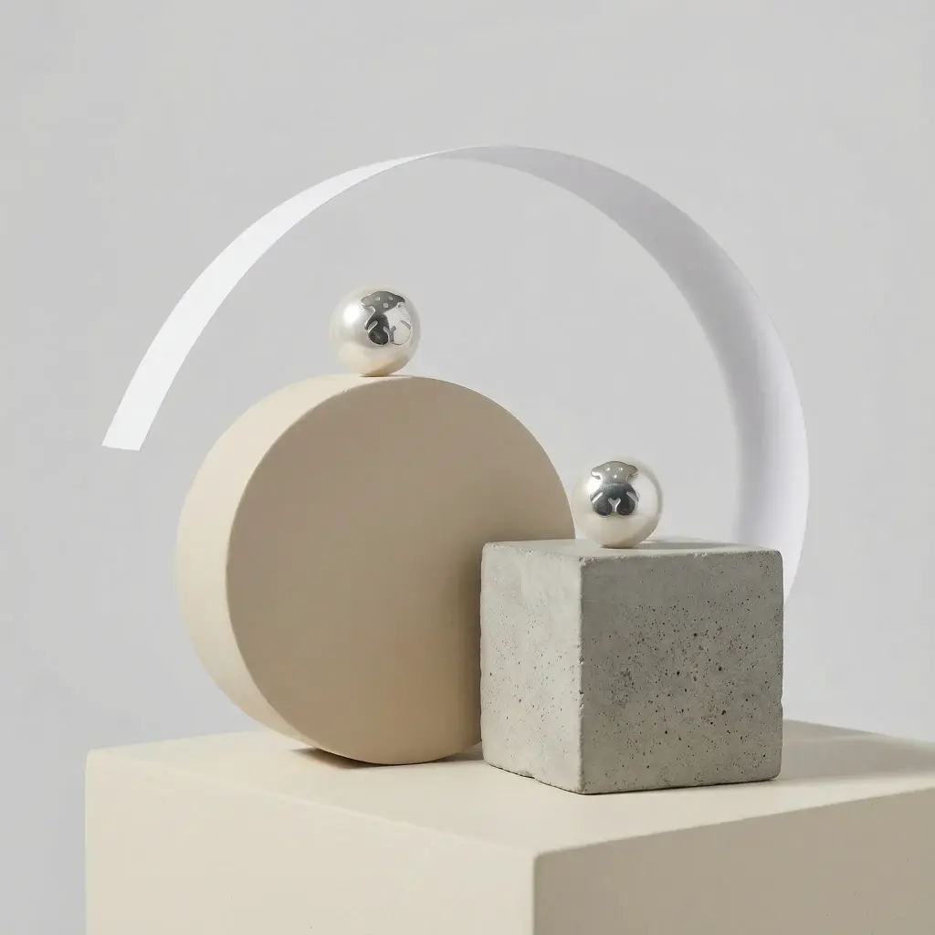 Pendientes de perla con diseño osos Inspiración Tous-04.webp