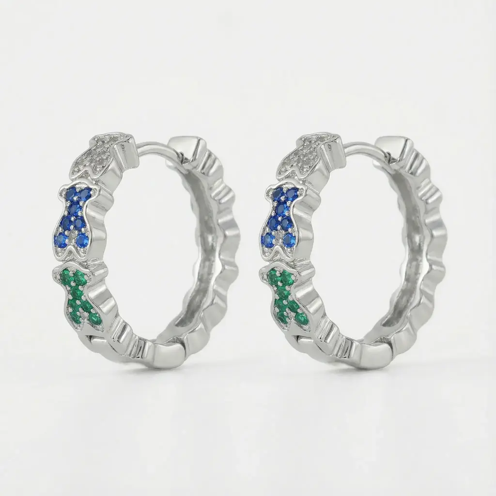 Pendientes aro pequeño diseño Osos Ins Tous-10.webp