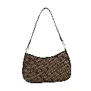 Bolso Noelle Marron claro de hombro (Inspiración Guess) Est 1981 03.webp