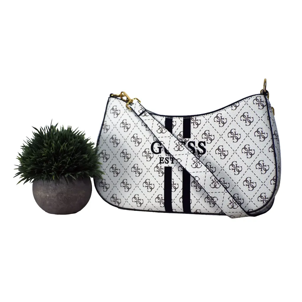 Bolso Noelle Blanco de hombro (Inspiración Guess) Est 1981 01.webp
