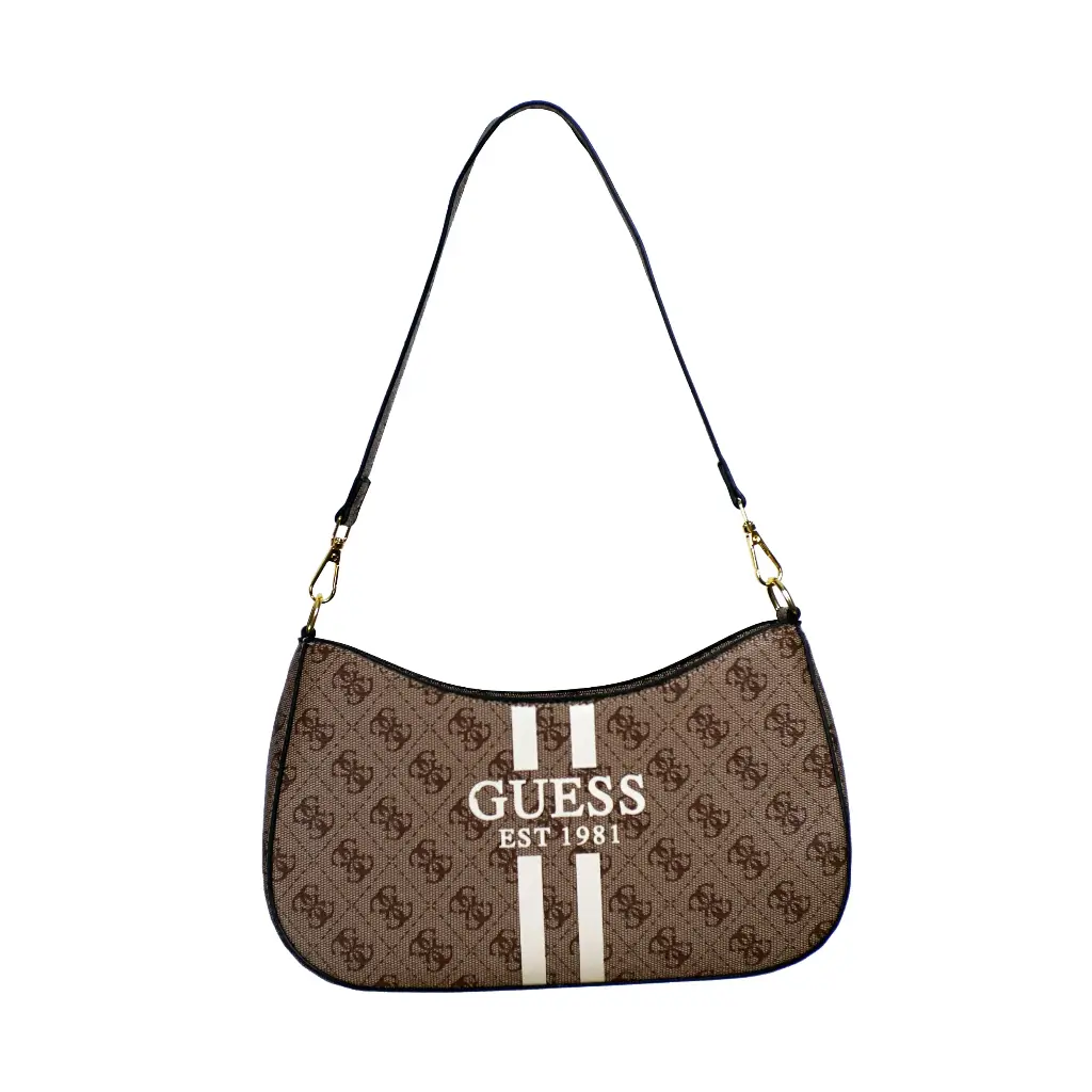 Bolso Noelle Marron Claro de hombro (Inspiración Guess) Est 1981 04.webp
