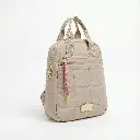 Mochila efecto acolchado (Inspiración Bimba y Lola) Color Beige 01 copia.webp