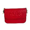 Bolso Tous bandolera - Inspiración Tous - Tipo Media Solapa - Color Rojo.webp