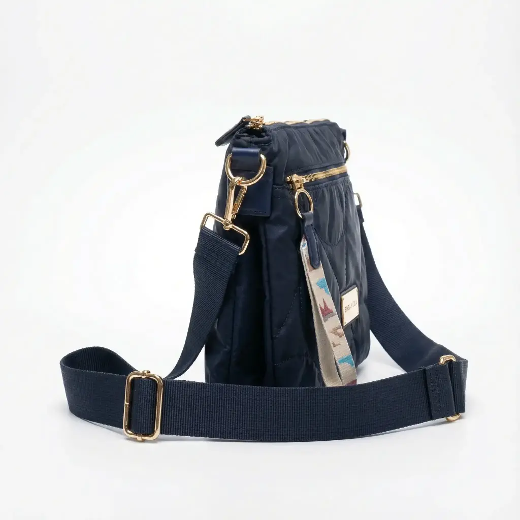 Bolso Bandolera mini de Naylon acolchado (Inspiración Bimba y Lola) 05 copia.webp