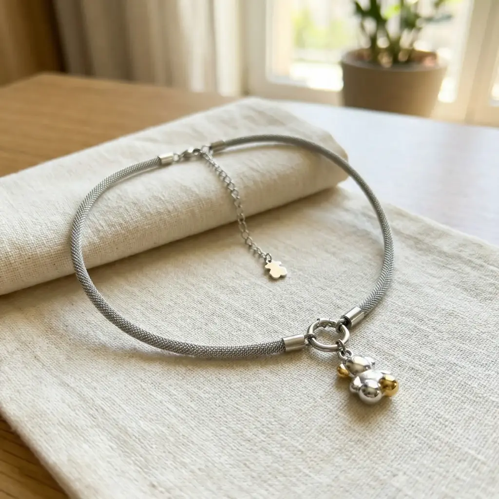 Colgante malla motivo oso (Inspiración Tous)06 copia.webp