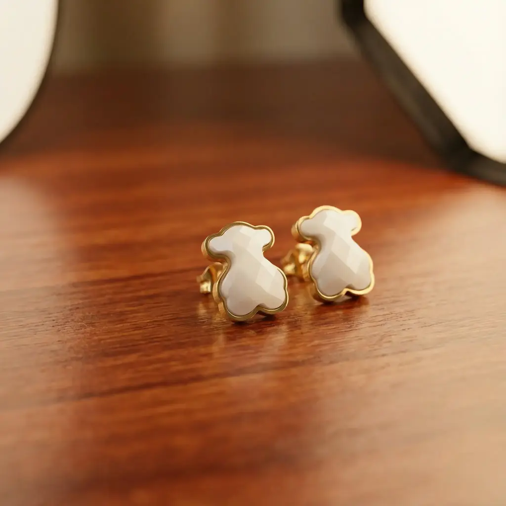 Pendientes de acero iconico oso (Inspiración Tous) 01 copia.webp