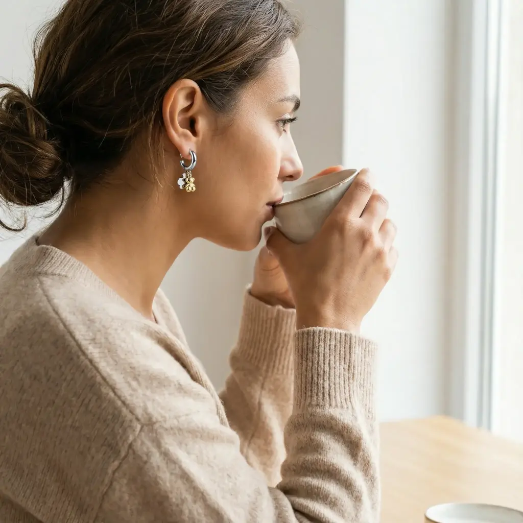 Pendientes de aro con osos (Inspiración Tous)07 copia.webp