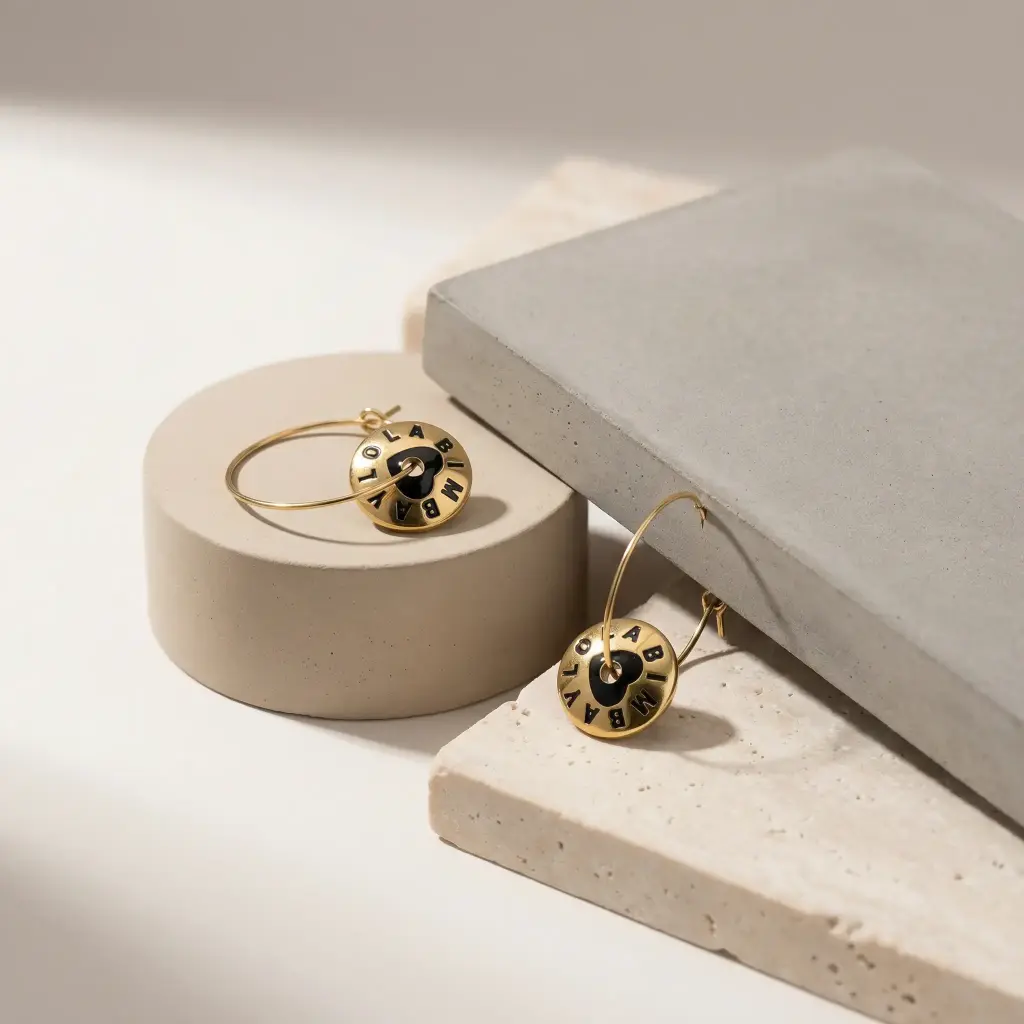 Pendientes de gancho diseño circular (Inspiración Bimba y Lola) 06 copia.webp