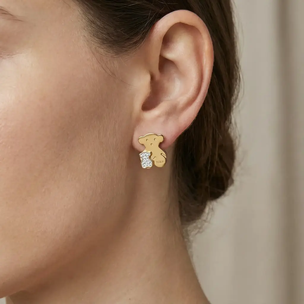 Pendientes de osito (Inspiración Tous)03 copia.webp