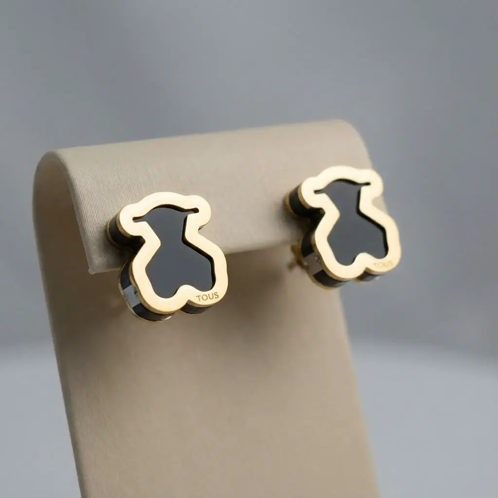 Pendientes de oso inoxidable (Inspiración Tous) 04 copia.webp