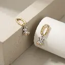 Pendientes diseño eslabón y motivo oso (Inspiración Tous) 05 copia.webp