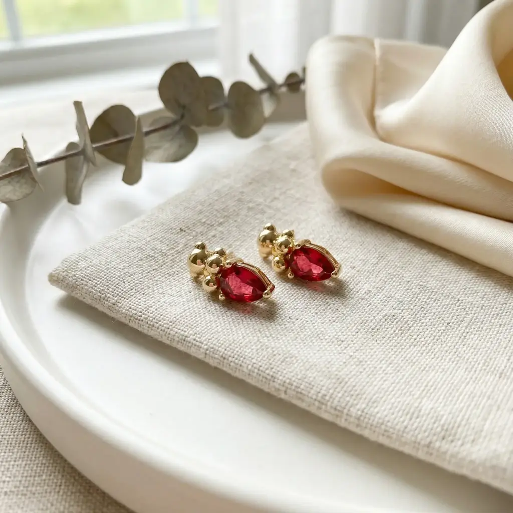 Pendientes lagrima oso (Inspiración Tous) 06 copia.webp