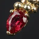 Pendientes lagrima oso (Inspiración Tous) 02 copia.webp