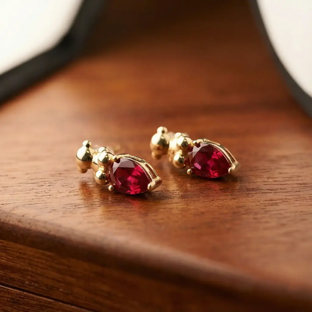 Pendientes lagrima oso (Inspiración Tous) 05 copia.webp