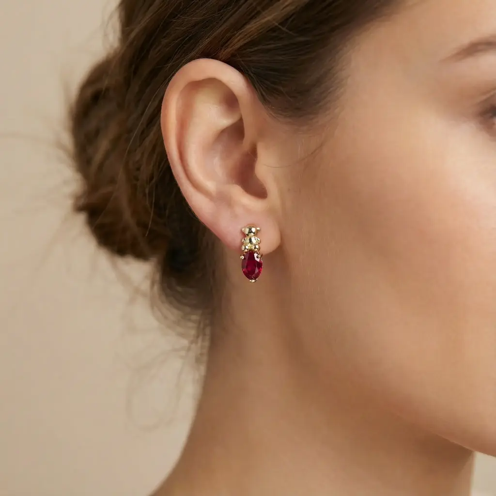 Pendientes lagrima oso (Inspiración Tous) 03 copia.webp