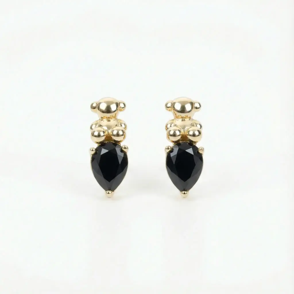 Pendientes lagrima oso (Inspiración Tous) 10 copia.webp