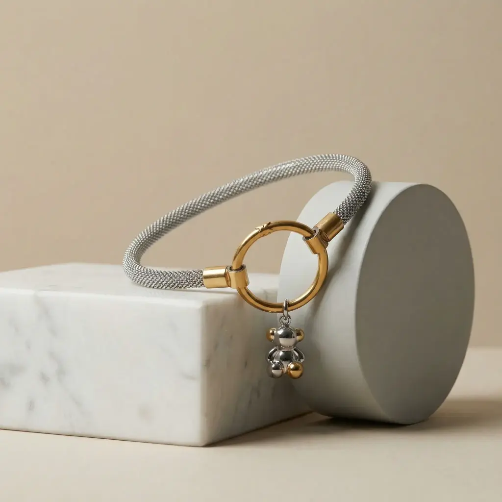 Pulsera circulo oso (Inspiración Tous) 04 copia.webp