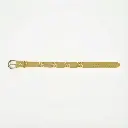 Pulsera con nombre de colores (Inspiración Channel) Dorado copia.webp