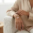 Pulsera de acero inoxidable de color dorado oso (Inspiración Tous)07 copia.webp