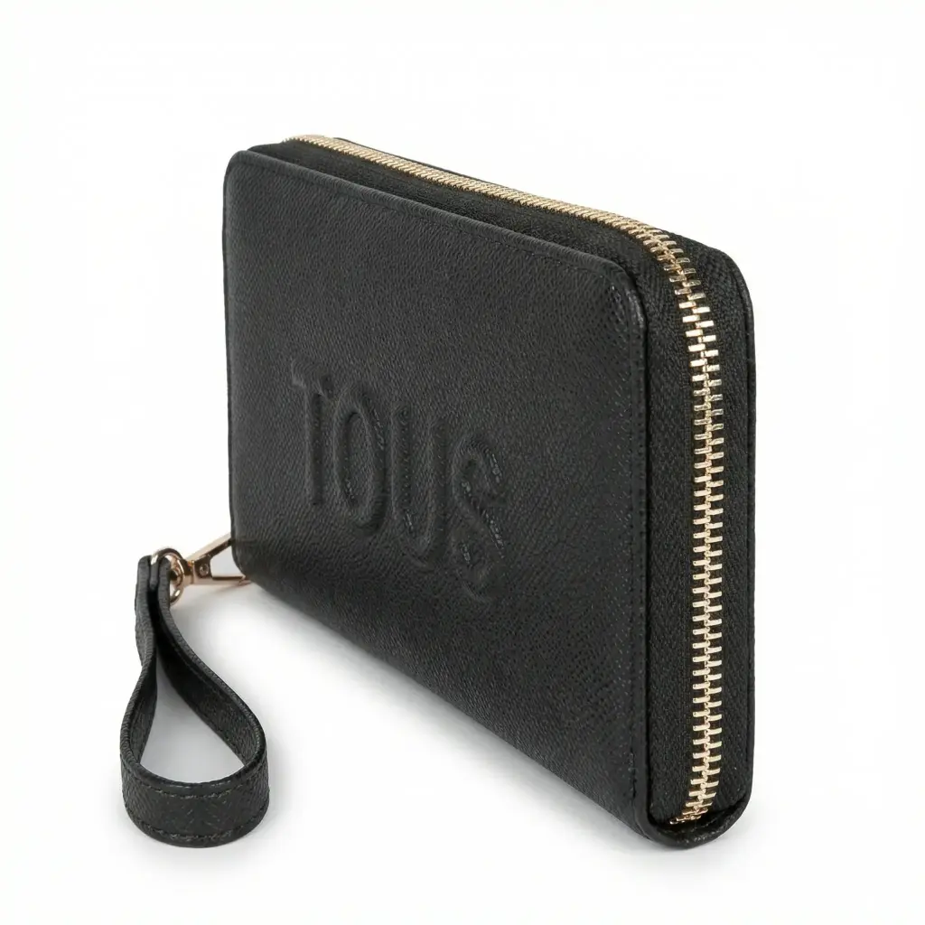 Monedero Tarjetero (Inspiración Tous) Negro 03 copia.webp