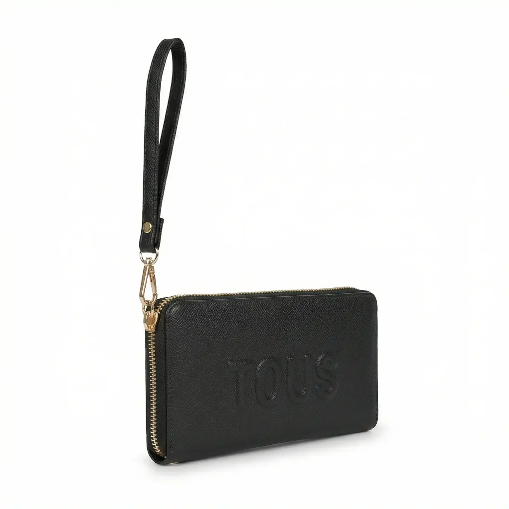 Monedero Tarjetero (Inspiración Tous) Negro 04 copia.webp