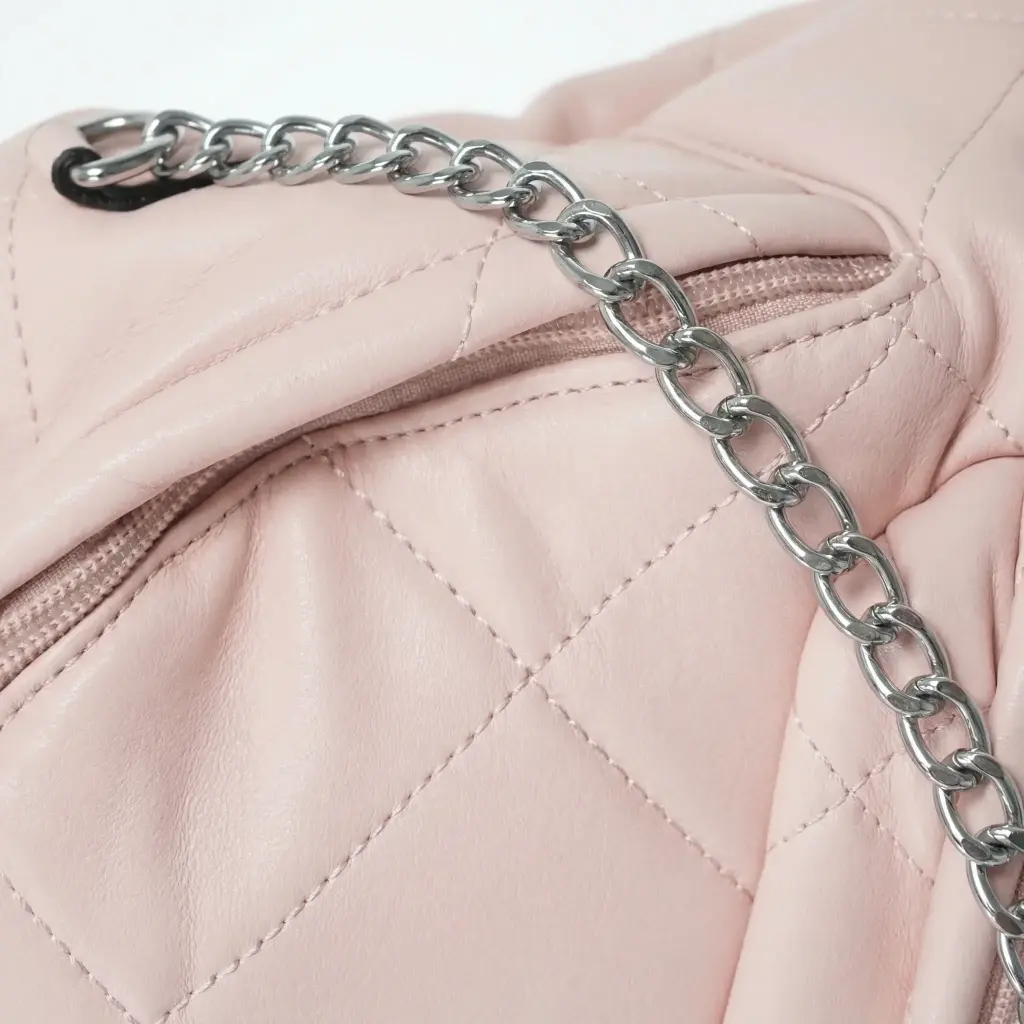 Mochila acolchada con cadena Elisa bag Rosa 02 copia.webp
