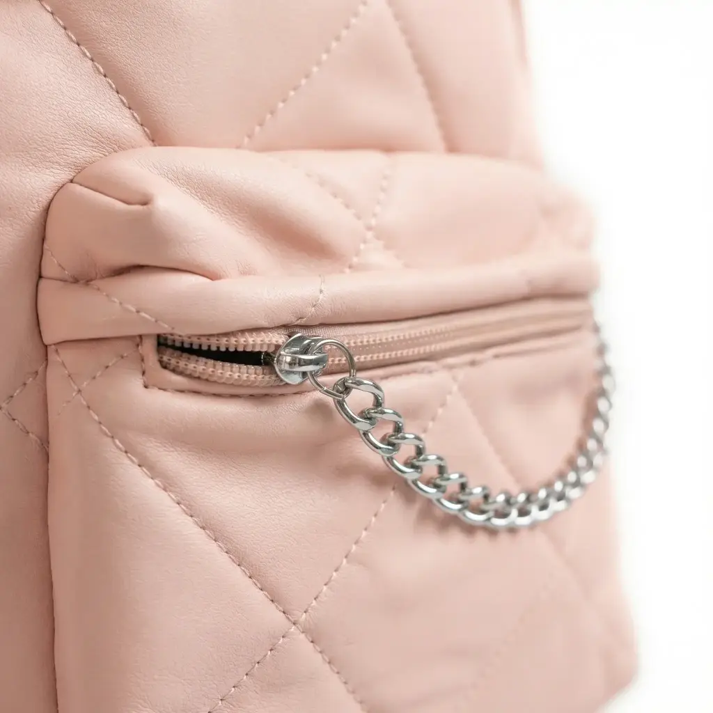 Mochila acolchada con cadena Elisa Bag Rosa 08 copia.webp