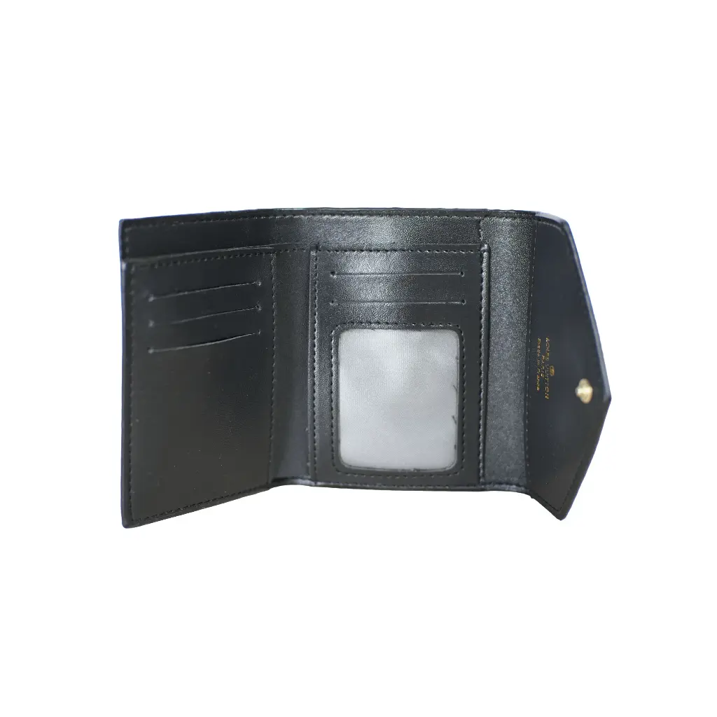 Cartera tarjetero Takashi murakami Negro (Inspiración Louis Vuitton) 03.webp