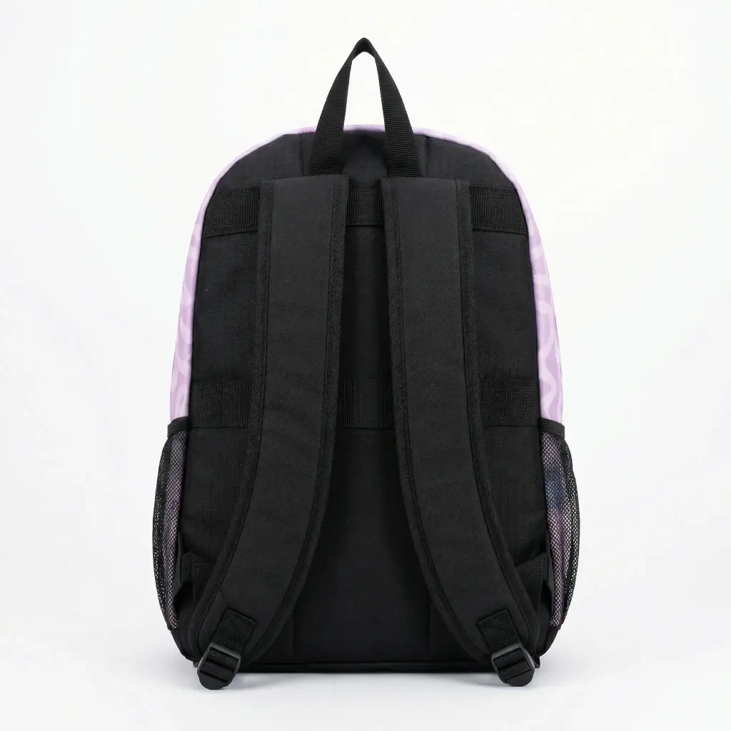 Mochila Escolar urbana Stitch Disney Morada 01 copia.webp