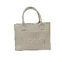 Bolso mano Tous - Inspiración Tous - Liso clásico - Color Marfil.webp