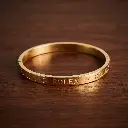 Reloj y pulsera color azul y dorado (Inspiración Rolex) 01.webp