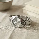 Reloj analógico Motif plateado (Inspiración Tous) 03.webp