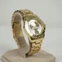 Reloj analógico Motif dorado (Inspiración Tous) 03.webp