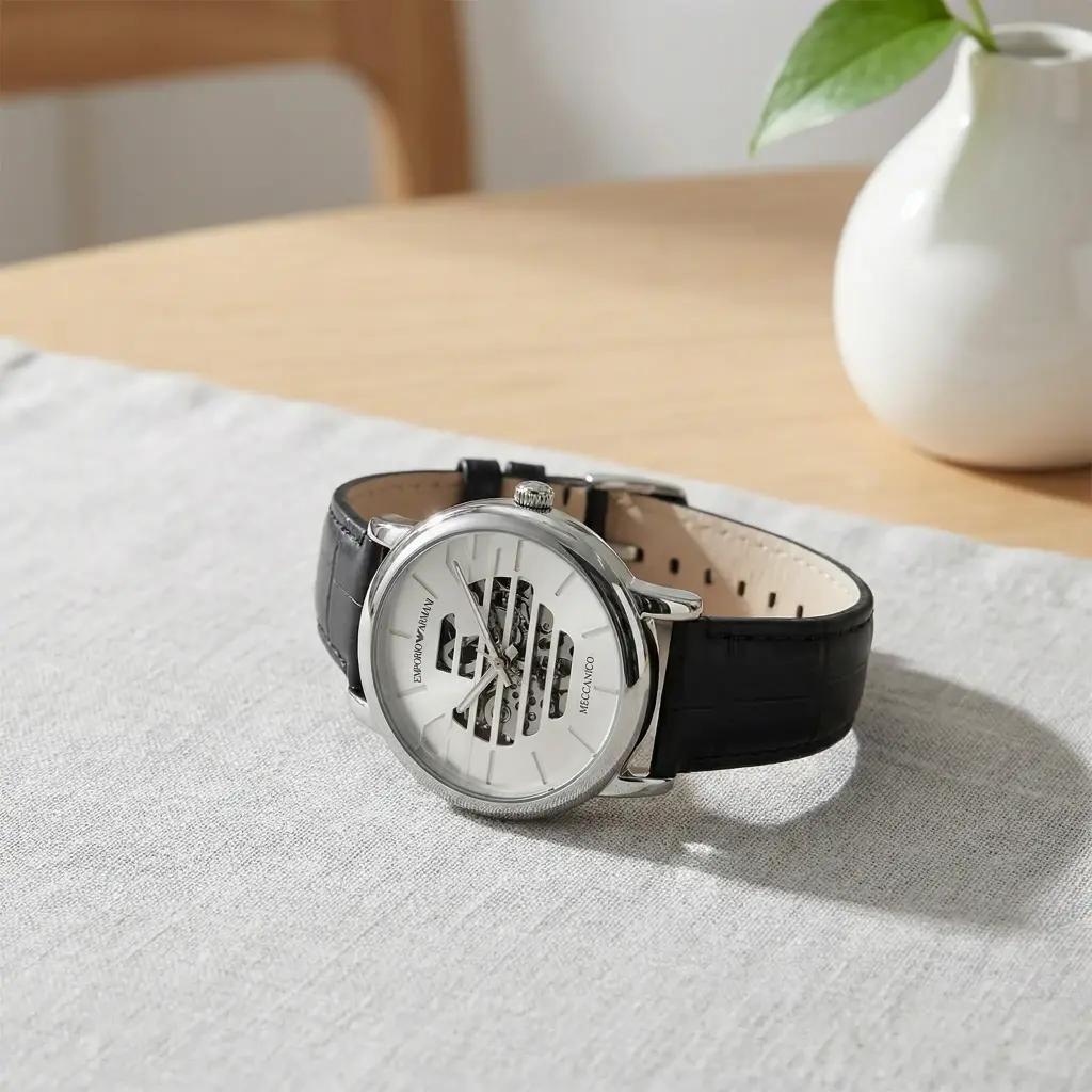 Reloj Hombre Mecanico Skeleton (Inspiración Emporio Armani) 03.webp