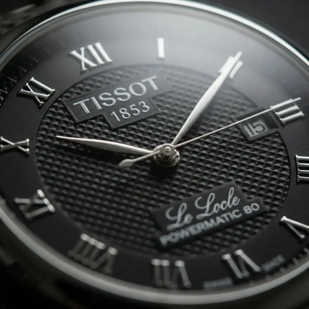 Reloj Hombre Plateado Le locle Tissot 06.webp