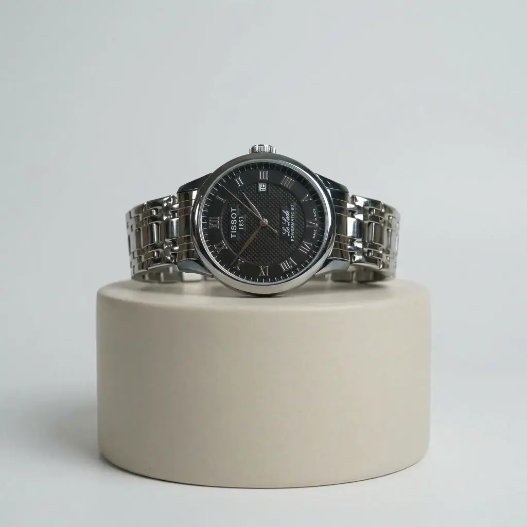 Reloj Hombre Plateado Le locle Tissot 04.webp