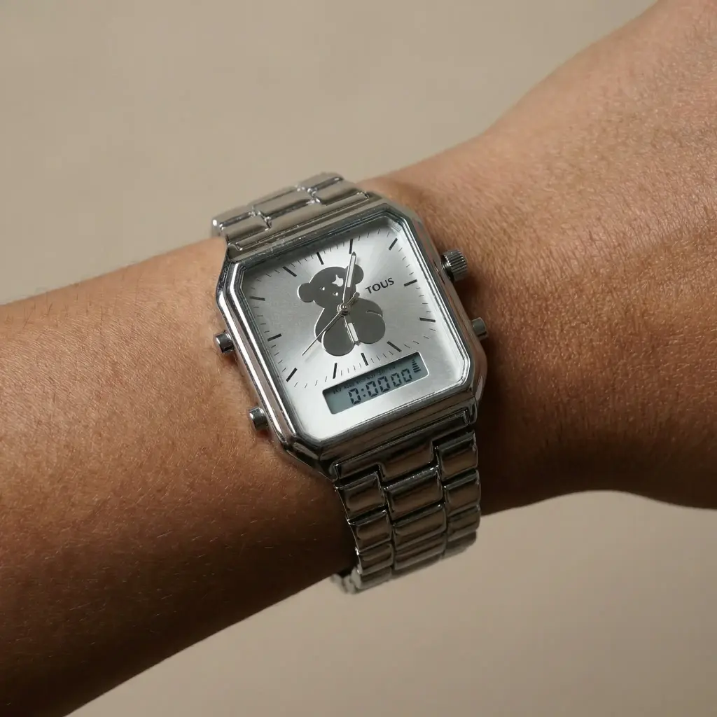 Reloj Mujer analógico digital D-Bear (Inspiración Tous) 04.webp
