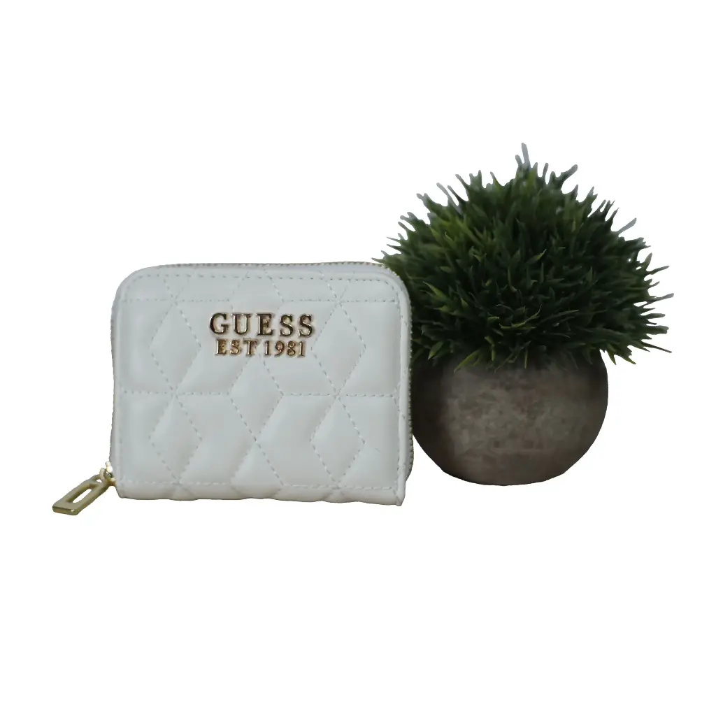 Cartera Blanco EST 1981 Los Angeles Negro (Inspiración Guess) 03.webp