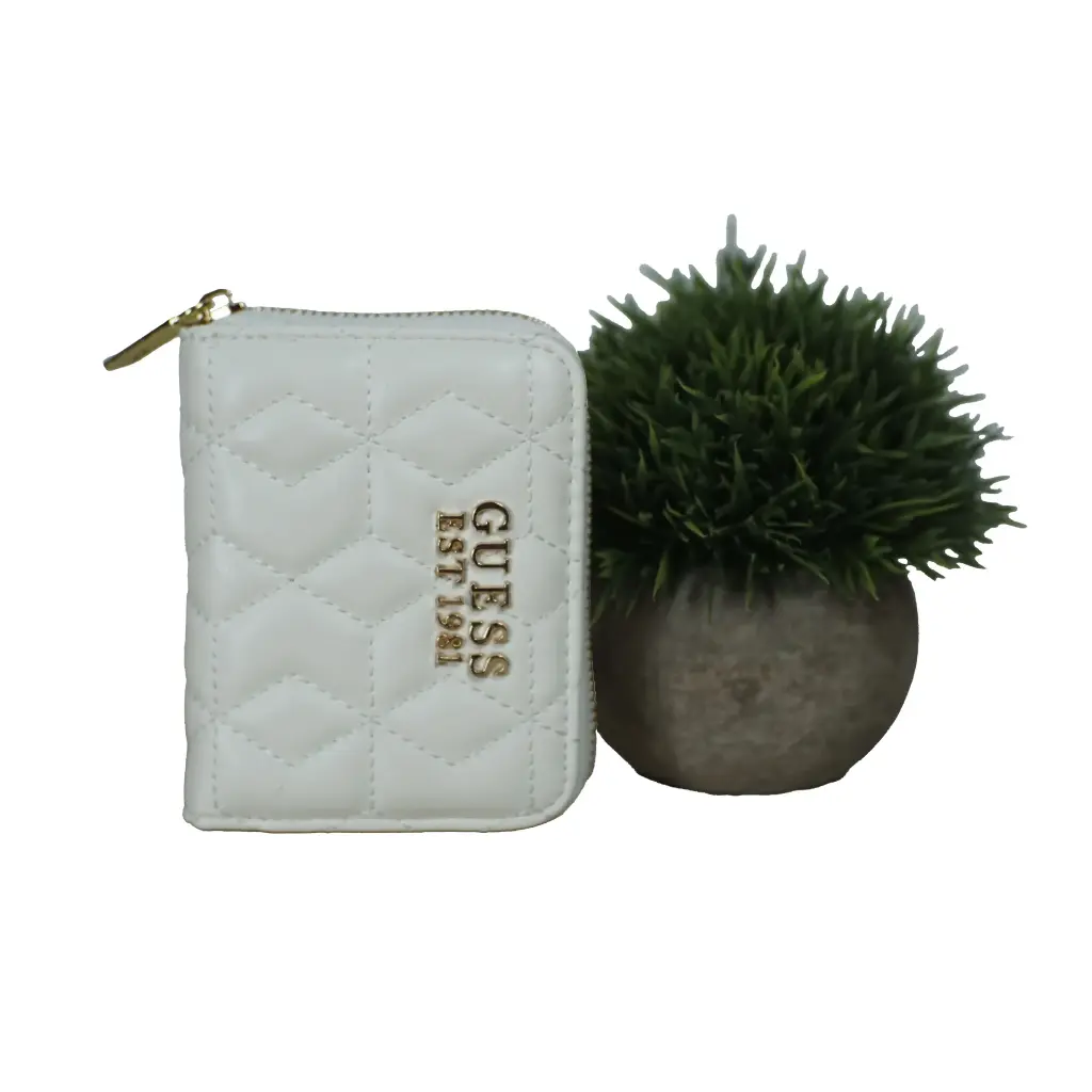 Cartera Blanco EST 1981 Los Angeles Negro (Inspiración Guess) 05.webp