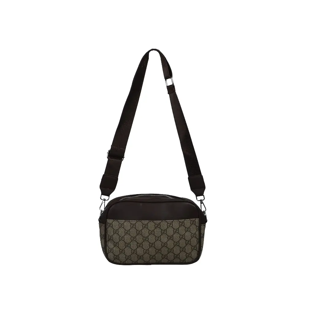 Neceser Monogram pequeño (Inspiración Gucci) Marron 04.webp